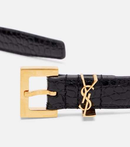 Gürtel Cassandre aus Leder - Saint Laurent - Modalova