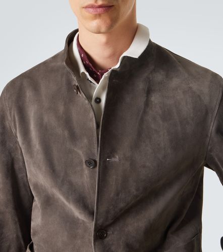Dunhill Jacke aus Veloursleder - Dunhill - Modalova