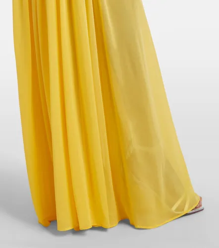 Verner cutout lace-trimmed jersey maxi dress - Christopher Esber - Modalova