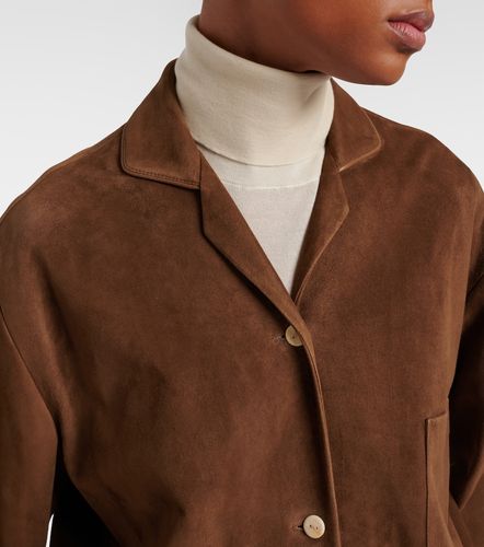 The Row Camicia Janine in suede - The Row - Modalova