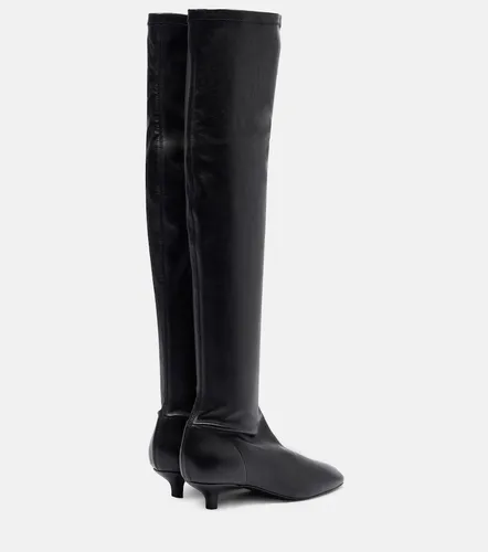 Day leather over-the-knee boots - Toteme - Modalova