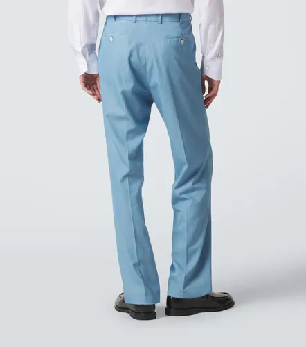 Pantalones de traje rectos de algodón - Dunhill - Modalova