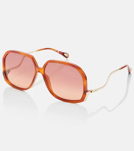 Chloe Chloe Wavy square sunglasses - Chloe - Modalova