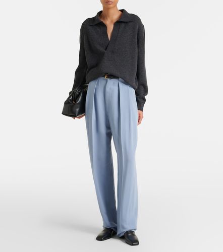 Pullover polo Genevieve in lana e cashmere - Victoria Beckham - Modalova
