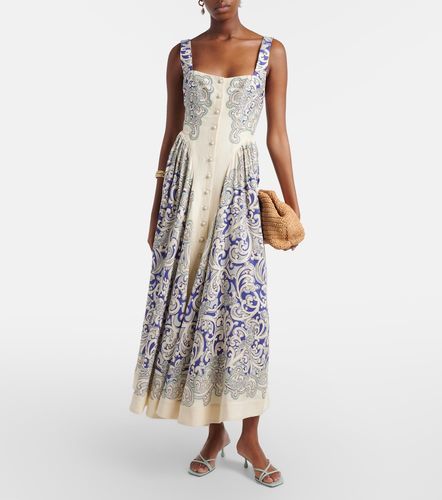 Alemais Printed linen-blend dress - Alemais - Modalova