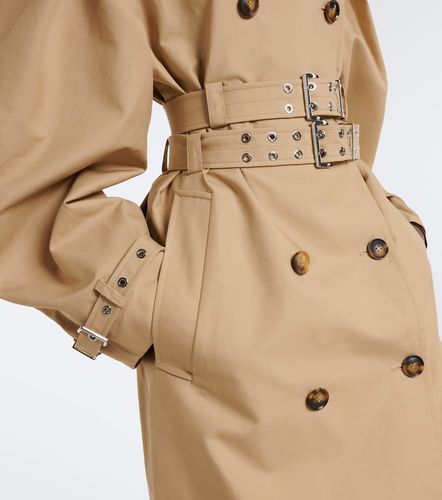 Gabardina de algodón con cinturón - Ganni - Modalova