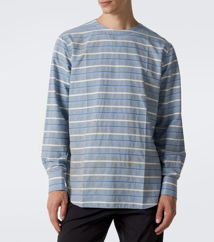 Camisa de sarga de algodón a rayas - Prada - Modalova
