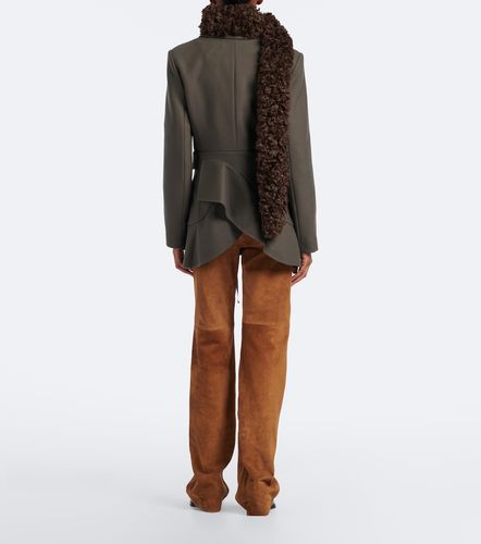 Pantaloni regular Joan in suede - Nili Lotan - Modalova