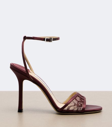 Jimmy Choo Sandali Leo in pizzo - Jimmy Choo - Modalova