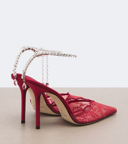 Salones Saeda de encaje adornados - Jimmy Choo - Modalova