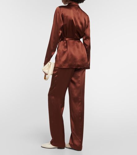 Blazer wrap Joubert de satén - Joseph - Modalova