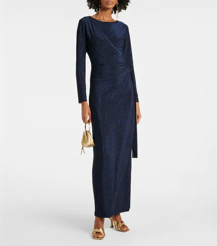 Simona lame wrap dress - Diane von Furstenberg - Modalova