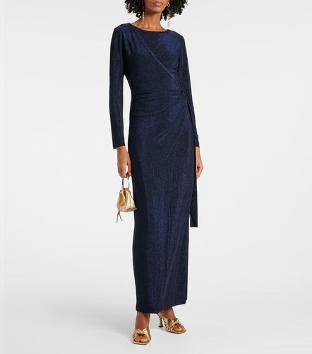 Vestido envolvente Simona de lamé - Diane von Furstenberg - Modalova