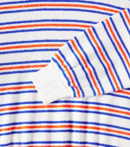 Sudadera en rizo de algodón a rayas - Tinycottons - Modalova