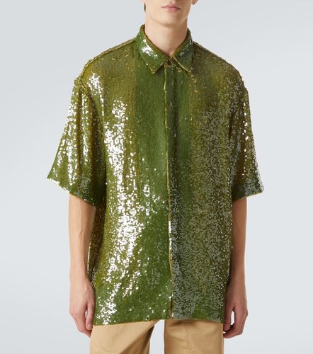Camicia con paillettes - Dries Van Noten - Modalova