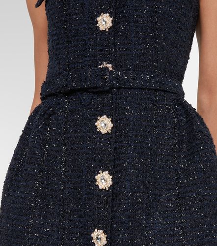 Belted boucle minidress - Self-Portrait - Modalova