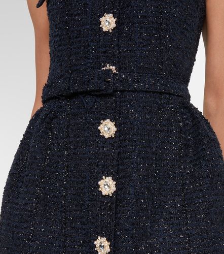 Belted boucle minidress - Self-Portrait - Modalova