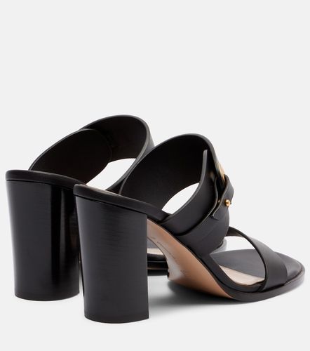 Gianvito Rossi Mules 85 in pelle - Gianvito Rossi - Modalova