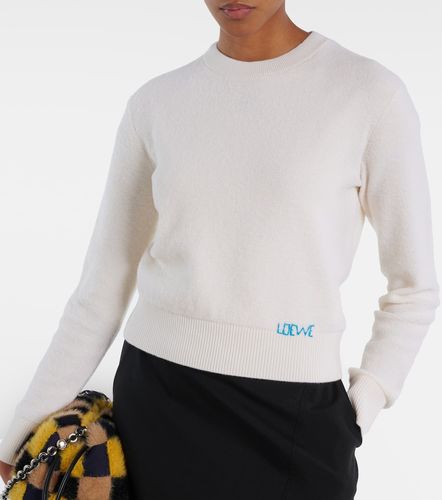 Loewe Pullover in lana con ricamo - Loewe - Modalova
