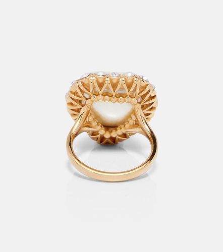 Anello VLogo con perla bijoux - Valentino Garavani - Modalova
