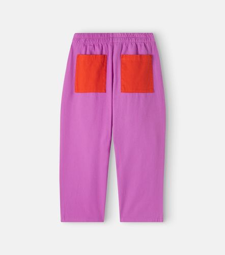 Pantalones de algodón con colorblock - Bobo Choses - Modalova