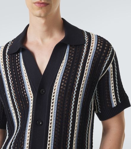 Camicia Pinto in crochet di cotone a righe - Frescobol Carioca - Modalova