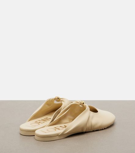 Loewe Pebble Soft leather mules - Loewe - Modalova