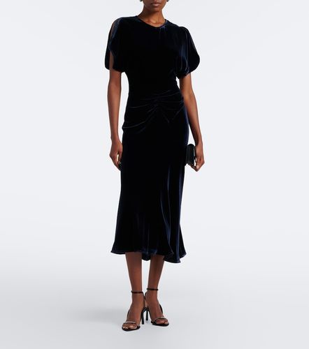 Midikleid Bela aus Samt - Victoria Beckham - Modalova