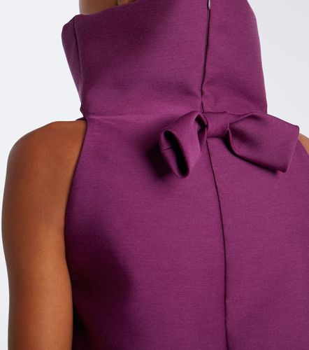 Abito corto in misto lana e seta - Balenciaga - Modalova