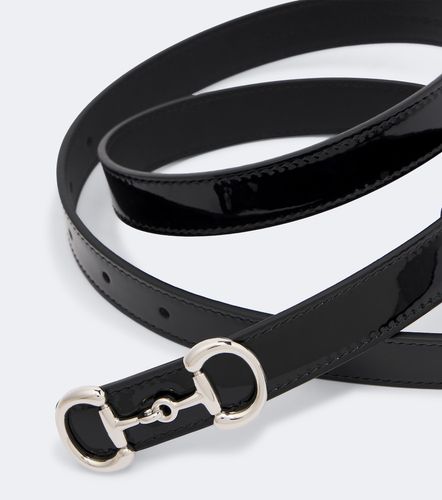 Gucci Horsebit patent leather belt - Gucci - Modalova