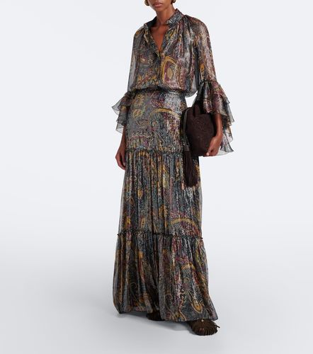 X Birkenstock Gizeh fringed suede sandals - Etro - Modalova