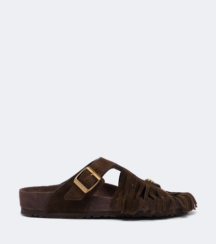 X Birkenstock Sandalen Gizeh aus Veloursleder - Etro - Modalova