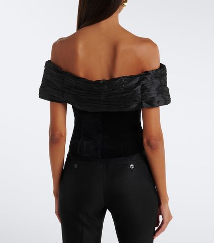 Top off-shoulder Chime in velluto di cotone - Rixo - Modalova