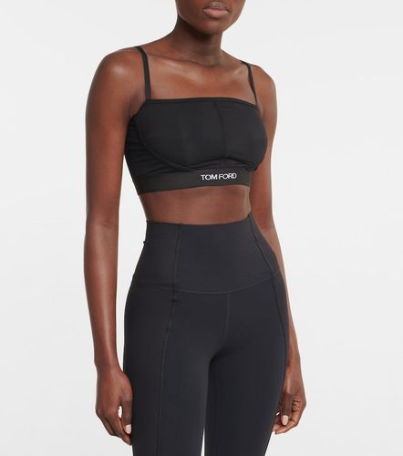 Tom Ford Bralette con logo - Tom Ford - Modalova