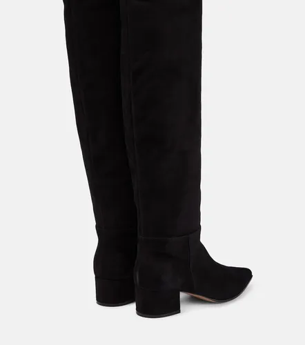 Piper suede leather knee-high boots - Gianvito Rossi - Modalova