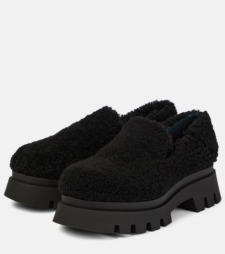 Shearling platform loafers - Dorothee Schumacher - Modalova