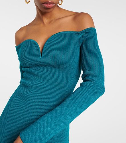 Grace off-shoulder midi dress - Galvan - Modalova