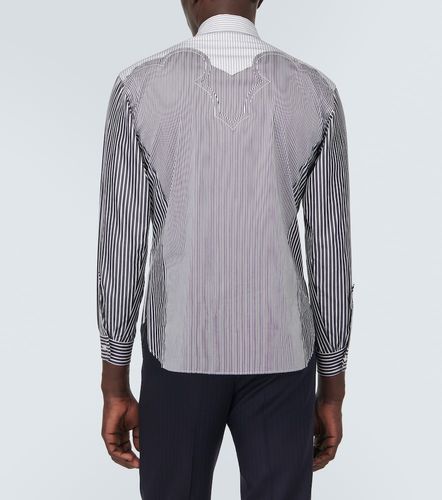 Camicia in misto cotone a righe - Maison Margiela - Modalova