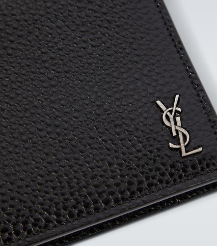 Tiny Cassandre East/West leather wallet - Saint Laurent - Modalova