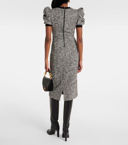 Max Mara Abito midi in misto cotone - Max Mara - Modalova