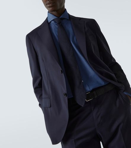 Camisa chambray de algodón - Thom Sweeney - Modalova