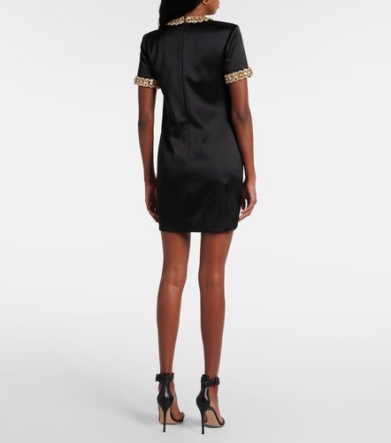 Embellished satin minidress - Self-Portrait - Modalova