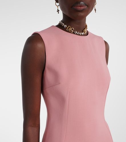 Virgin wool midi dress - Dolce&Gabbana - Modalova