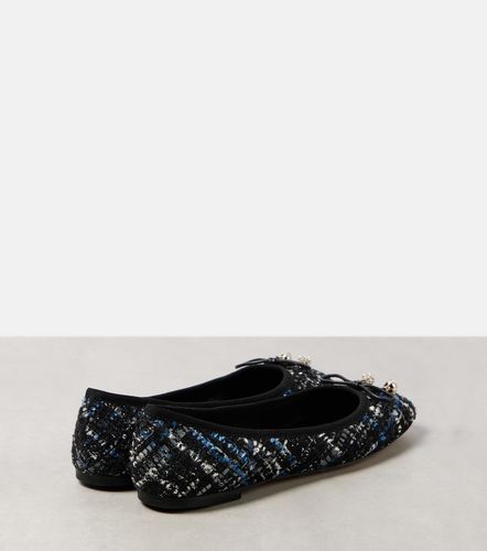 Jimmy Choo Elme tweed ballet flats - Jimmy Choo - Modalova