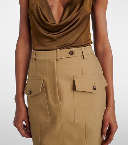 Tom Ford Gonna midi in misto cotone - Tom Ford - Modalova