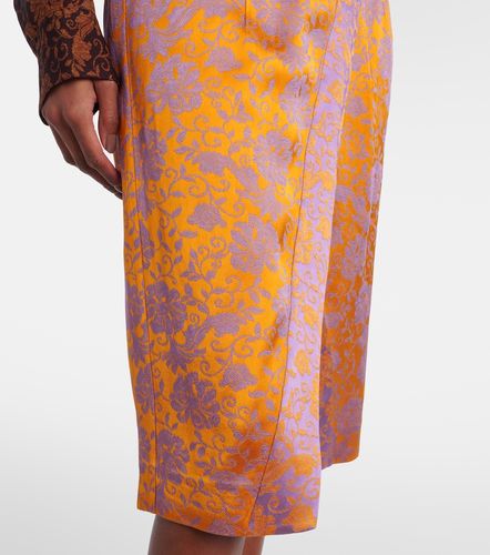 Midirock aus Jacquard - Dries Van Noten - Modalova