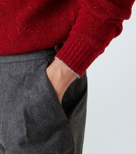 Pullover in misto lana, seta e cotone - Brunello Cucinelli - Modalova