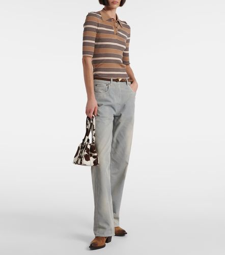 Polopullover aus einem Baumwollgemisch - Prada - Modalova