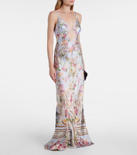 Maxikleid Tiled In Time aus Seide mit Spitze - Camilla - Modalova
