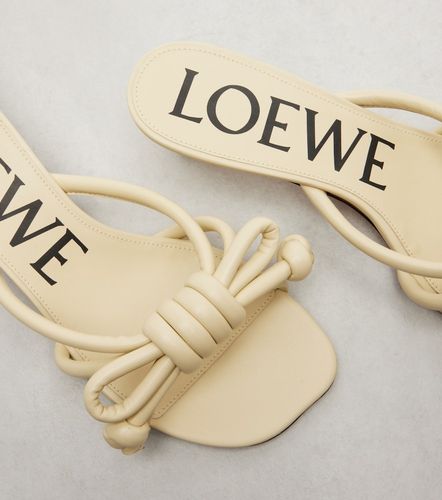Loewe Flamenco 45 leather mules - Loewe - Modalova